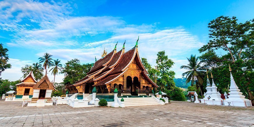 Det gyllene klostret, Wat Xieng Thong-templet i Laos