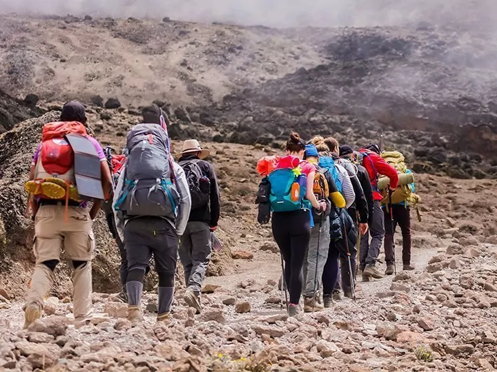 Trekking i Afrika