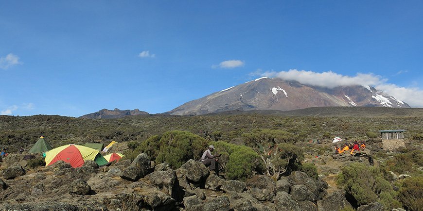 Kilimanjaro i augusti