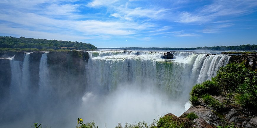 Iguazú från den argentinska sidan